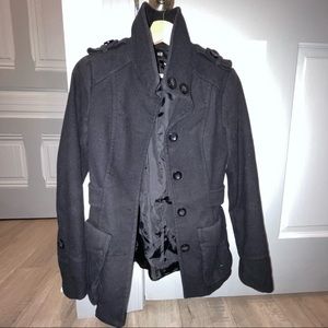H&M Black Coat
